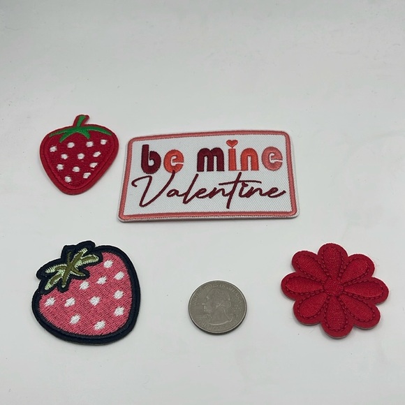 Be mine Valentine patch set - Picture 1 of 2
